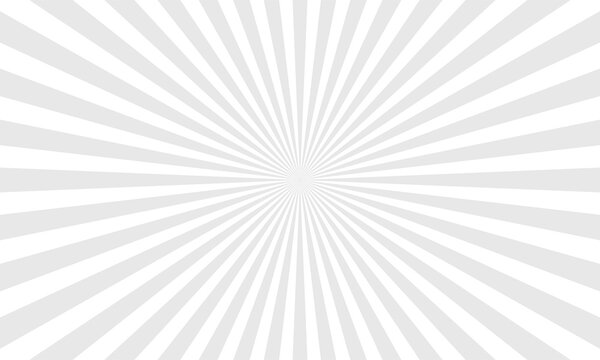 abstract geometric monochrome background with rays from center