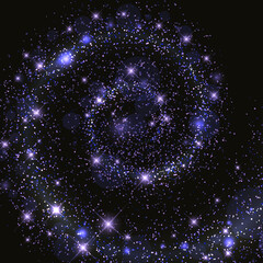 space galaxy background with stars