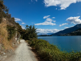 Wall Mural - Kelvin Peninsula Trail, Frankton-Queenstown Area, New Zealand