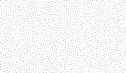 Wall Mural - Dots texture background. Polka dot pattern. Abstract background with spot elements. Dotted decoration cover. Black dots vector pattern. Cute vintage polka background.