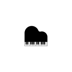 Canvas Print - Piano icon