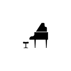 Canvas Print - Piano icon