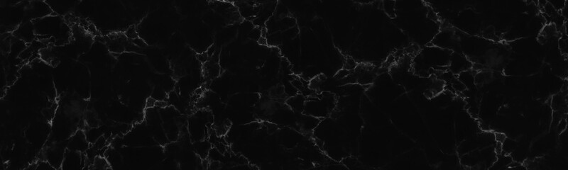 Wall Mural - Black marble texture for background or tiles floor decorative design.