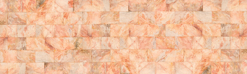 Poster - Brown marble texture for background or tiles floor decorative design.