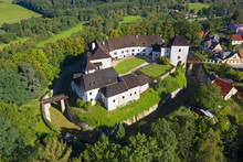 Gothic Castle Of Nove Hrady, Southern Bohemia, Czech Republic