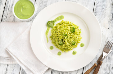 Sticker - Pasta with broccoli