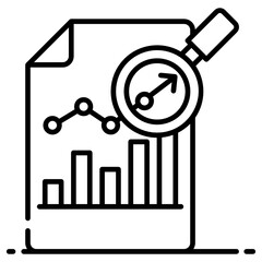 Poster - 
Vector design of data analytics, business research
