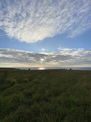 Wall Mural - Coucher de soleil à l'île de Pâques	