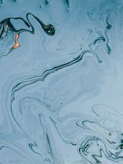 Vertical shot of liquid marble modern background