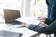 © Charlie's - Business People Meeting Design Ideas professional investor working new start up project. Concept. business planning in office.