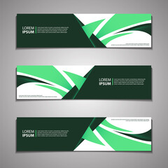 label banner background modern business corporate template design web