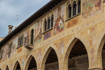 The town of Conegliano in Italy