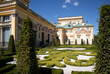 ogród pałacu w Warszawie