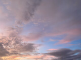 Fototapeta Na sufit - Colorful sunset cloudscape 