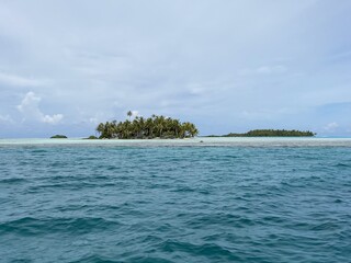 Poster - Motu du lagon de Rangiroa, Polynésie française