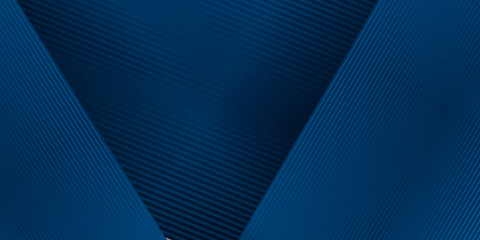 Modern abstract blue 3d business presentation background with overlap triangle element shapes