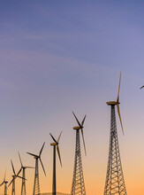 A Significant Number Of Windmills At Palm Springs, California, USA.