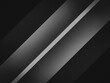 © Mahesh Pawar - Silver color 3d illustration stripe beam in black shade background