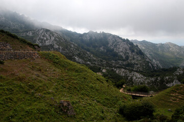 Sticker - Mountains in the North of Spain