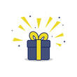 © Sigit Stock Vector - surprise gift box, birthday celebration, special give away package