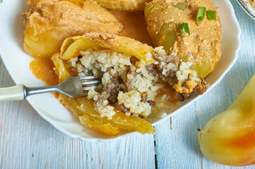 Canvas Print - Israel  Stuffed Peppers