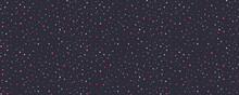 Grainy Texture Seamless Pattern. Color Pink And Green Dots On Black Background. Imitation Paint Splashes, Pockmark. Stock Illustration For Web, Print, Textile, Card, Wallpaper And Wrapping Paper