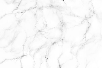 Wall Mural - White marble background texture natural stone pattern abstract for design art work. Marble with high resolution