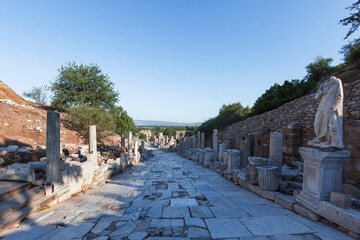 Wall Mural - Remains of the Roman city of Ephesus, Turkey