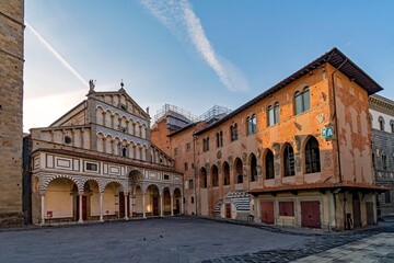 Cattedrale di San Zeno in Pistoia in der Toskana in Italien 