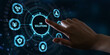 © putilov_denis - Business, Technology, Internet and network concept. Hr Solutions.