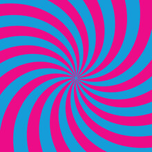 An Abstract Neon Pink And Blue Swirl Background Image.