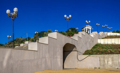 Maritime Stairs in Chernomorsk, Ukraine