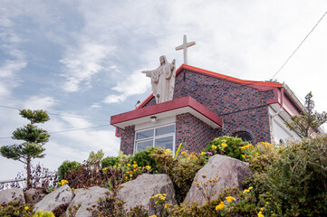 The catholic small cathedral.