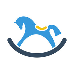 Sticker - Rocking Horse Icon