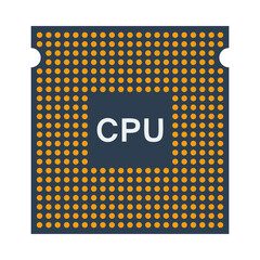 Sticker - CPU Icon