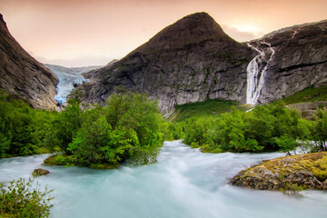 Briksdalsbreen Glacier, Norway