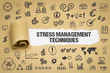 Wall Mural - Stress Management Techniques