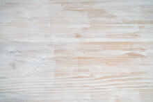 Wooden Background With Texture Painted With White Paint.
