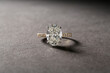 © Glass Hat - Oval Diamond Ring