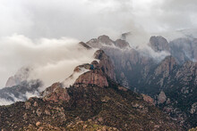 Mountain Storm In The Sandia Moutains New Mexico USA