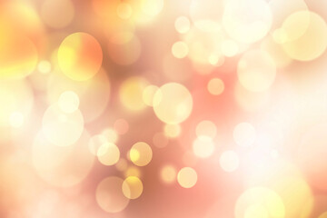 Wall Mural - Pink abstract background with bokeh