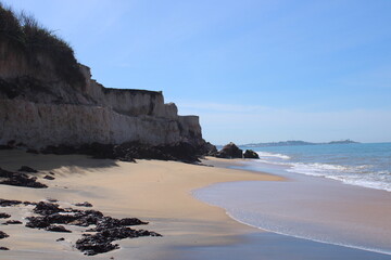 beach and rocks