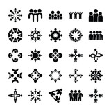 Fototapeta  - Community And Group Symbols 