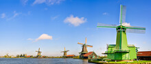 Zaanse Schans Windmills In The Netherlands