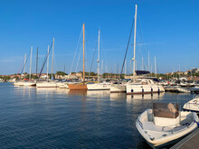 Yachts And Boats In The Port Of Sozopol, Bulgaria