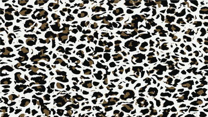 Wall Mural - Leopard pattern, texture drawing design vector illustration background /Seamless stylish animal skin design for 
fashion, lettering poster,  t-shirt textile graphic design,  wallpaper, wrapping 