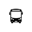 the bus logo icon vector design