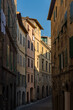 © Lapping Pictures - Lonely street at the old town of Siena, Tuscany Region in Italy
