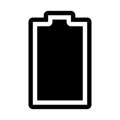 Canvas Print - Battery icon