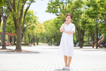 Canvas Print - 看護師のイメージ
